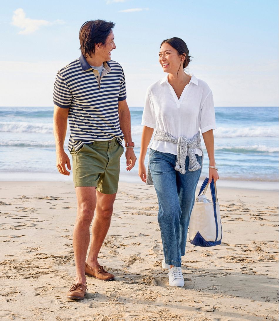 L.L.Bean Women's Cloud Gauze Shirt, Polo CLOTHING|SALE