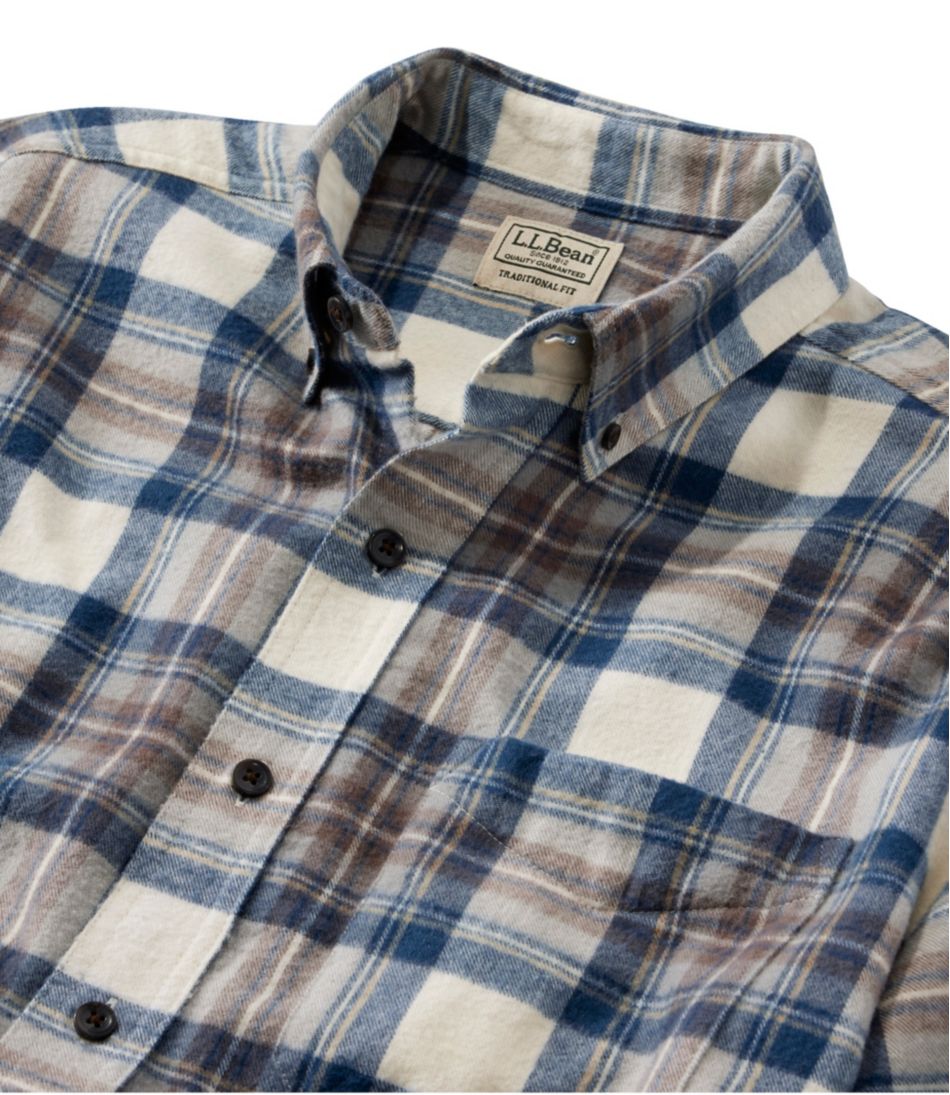 L.L.Bean Men's Scotch Plaid Flannel Shirt, Traditional Fit CLOTHING|SALE