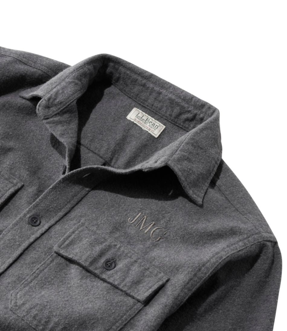 L.L.Bean Men's Chamois Shirt, Traditional Fit CLOTHING