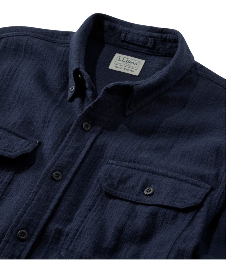 L.L.Bean Men's 1912 Field Flannel Shirt, Slightly Fitted Untucked Fit CLOTHING|SALE
