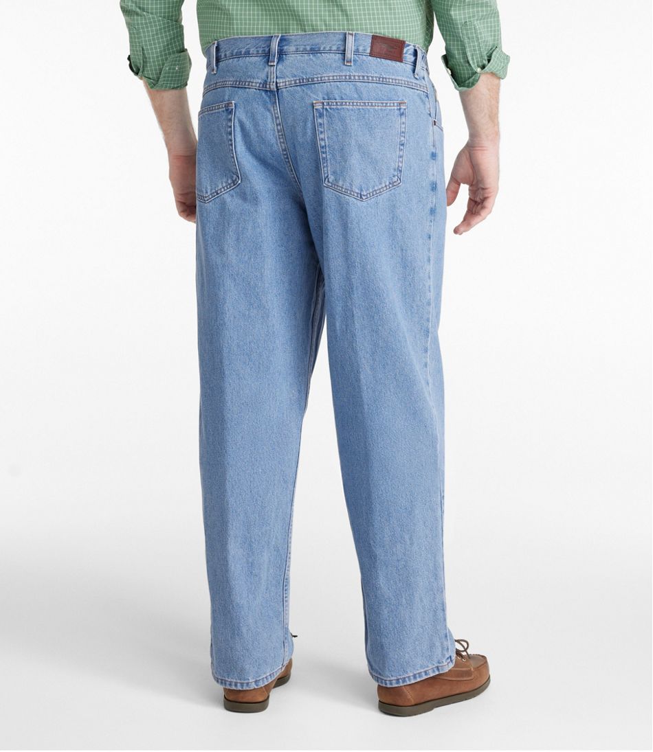 L.L.Bean Men's Double L® Jeans, Natural Fit, Hidden Comfort CLOTHING