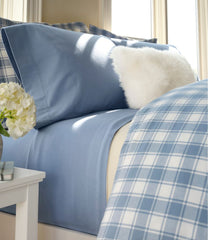 L.L.Bean Ultrasoft Comfort Flannel Pillowcases, Set of Two HOME GOODS