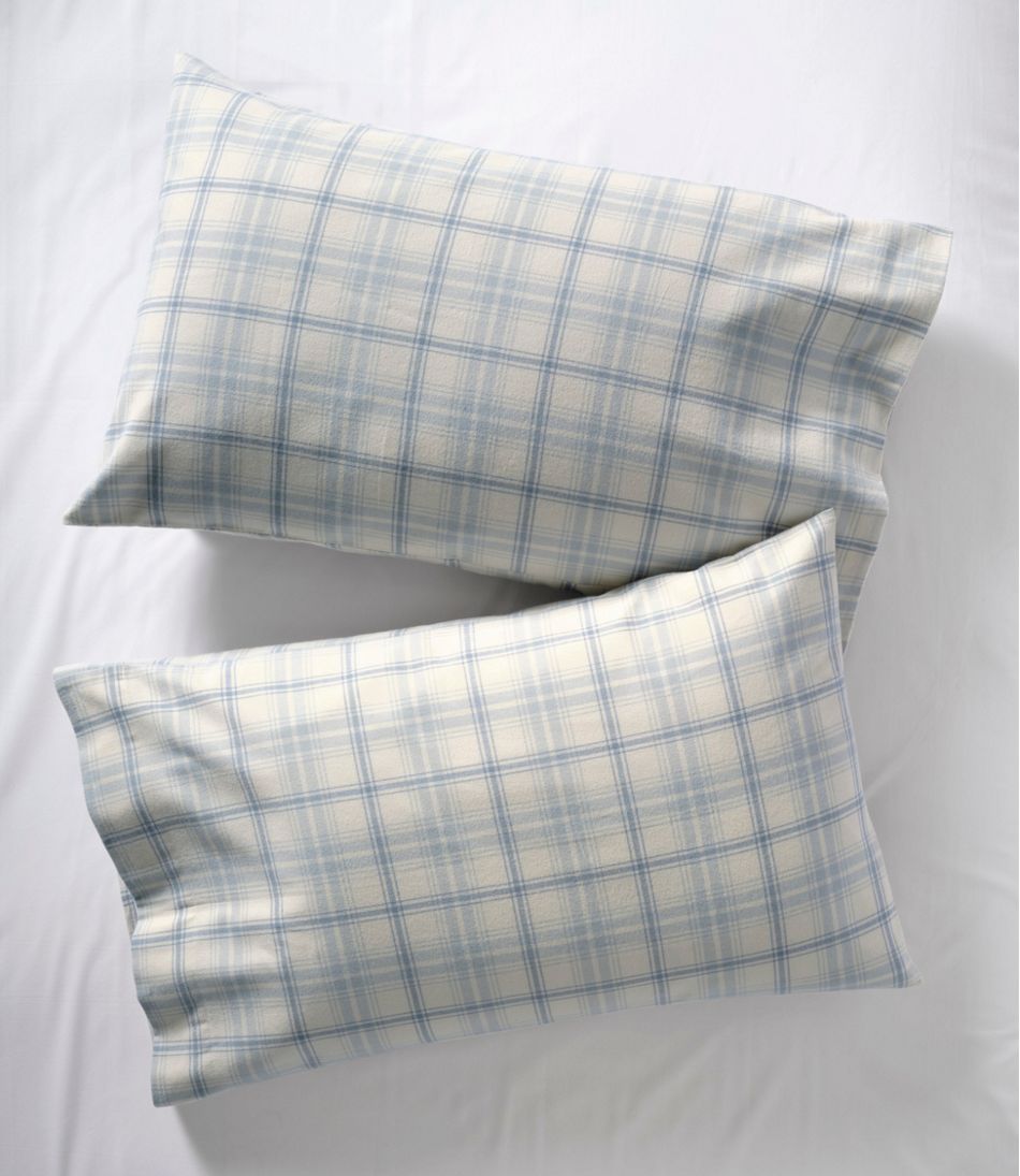 L.L.Bean Ultrasoft Comfort Flannel Sheet Set, Plaid HOME GOODS