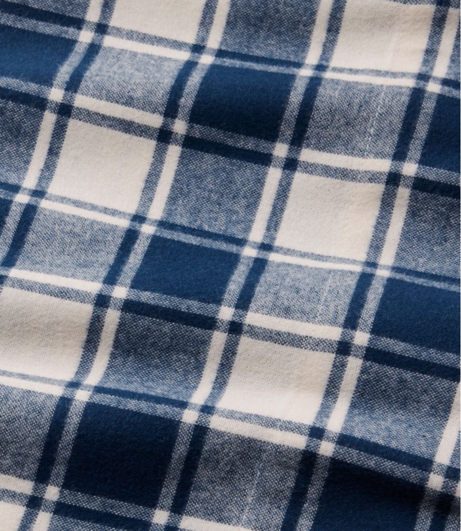 L.L.Bean Ultrasoft Comfort Flannel Sheet Set, Check HOME GOODS
