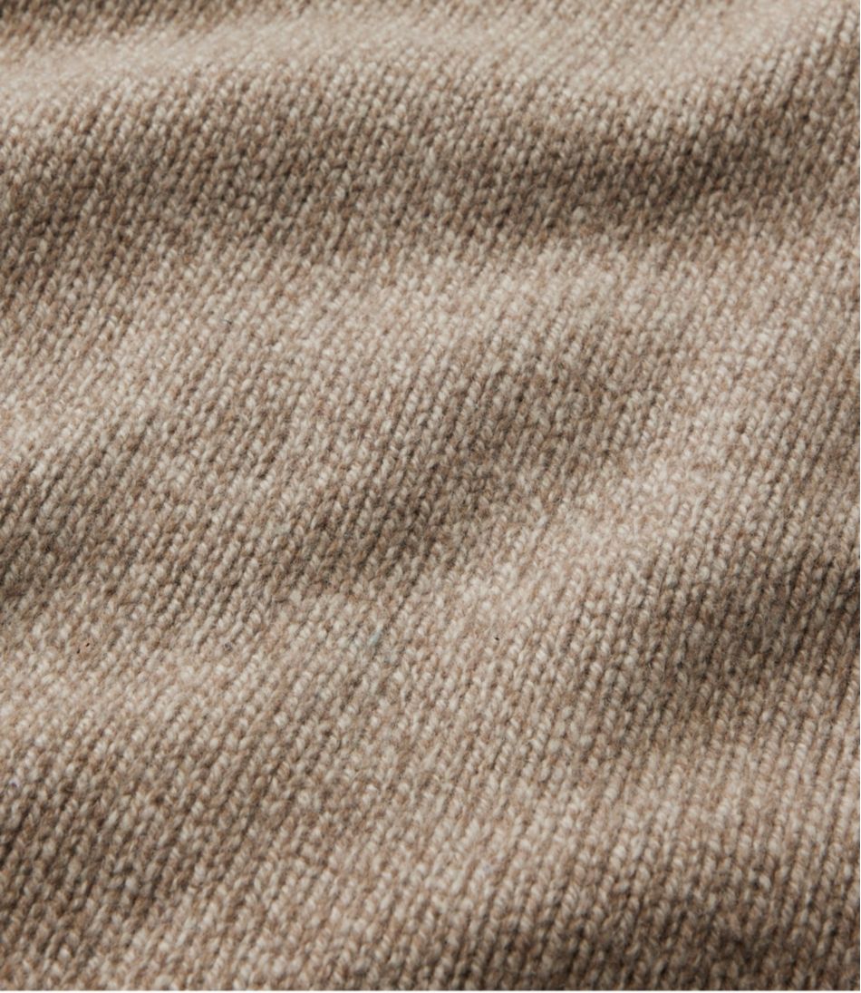 L.L.Bean Men's Classic Ragg Wool Sweater, Full-Zip Flannel-Lined CLOTHING