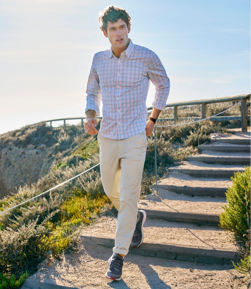 L.L.Bean Men's Comfort Stretch Performance® Chinos, Standard Athletic Fit, Straight Leg CLOTHING|SALE