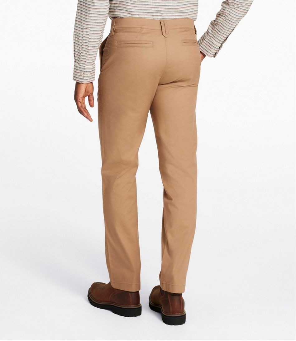L.L.Bean Men's Comfort Stretch Performance® Chinos, Standard Athletic Fit, Straight Leg CLOTHING|SALE