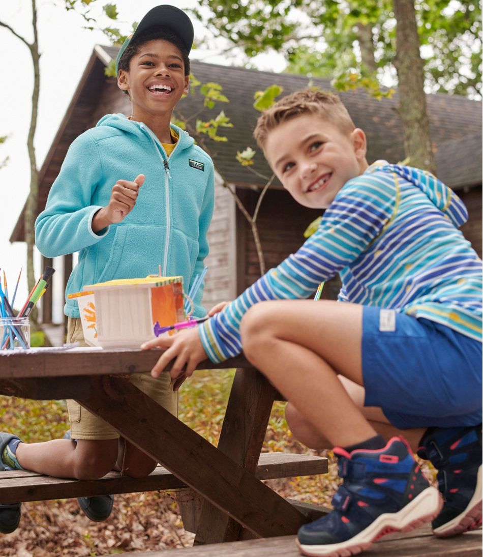 L.L.Bean Kids' Mountain Classic Fleece, Hooded CLOTHING|OUTERWEAR