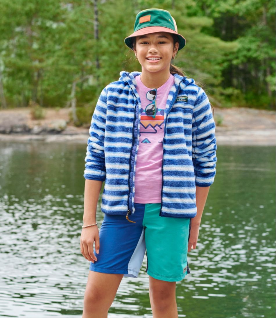 L.L.Bean Kids' Hi-Pile Fleece, Print OUTERWEAR|SALE