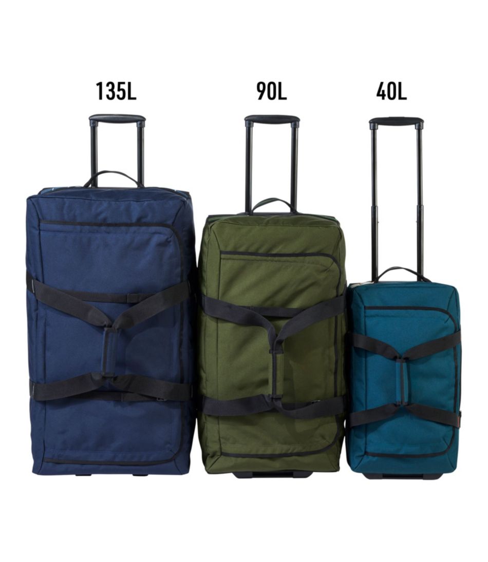 L.L.Bean Adventure Rolling Duffle Bag, X-Large, 95L BAG & TRAVEL