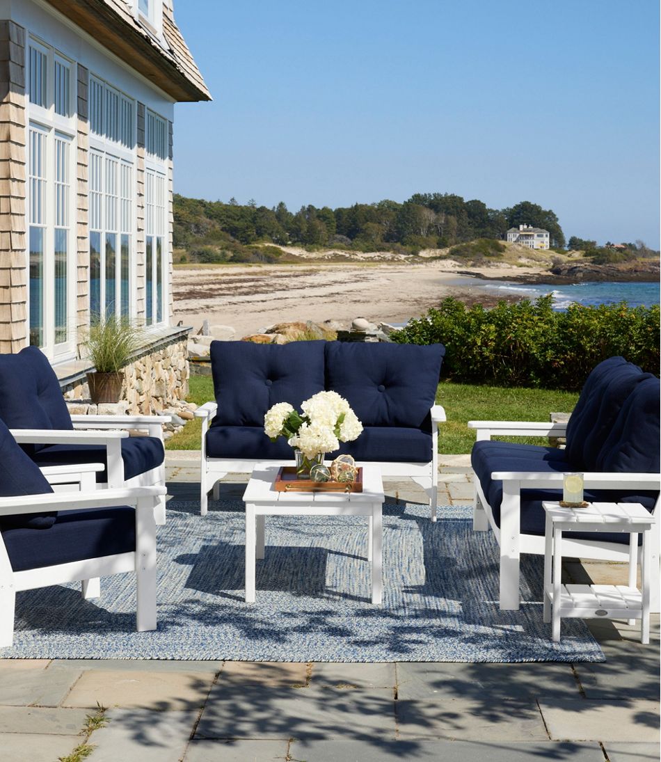 L.L.Bean All-Weather Patio Side Table HOME GOODS