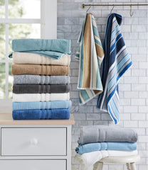 L.L.Bean Bean's Organic Cotton Towel Set, Stripe HOME GOODS