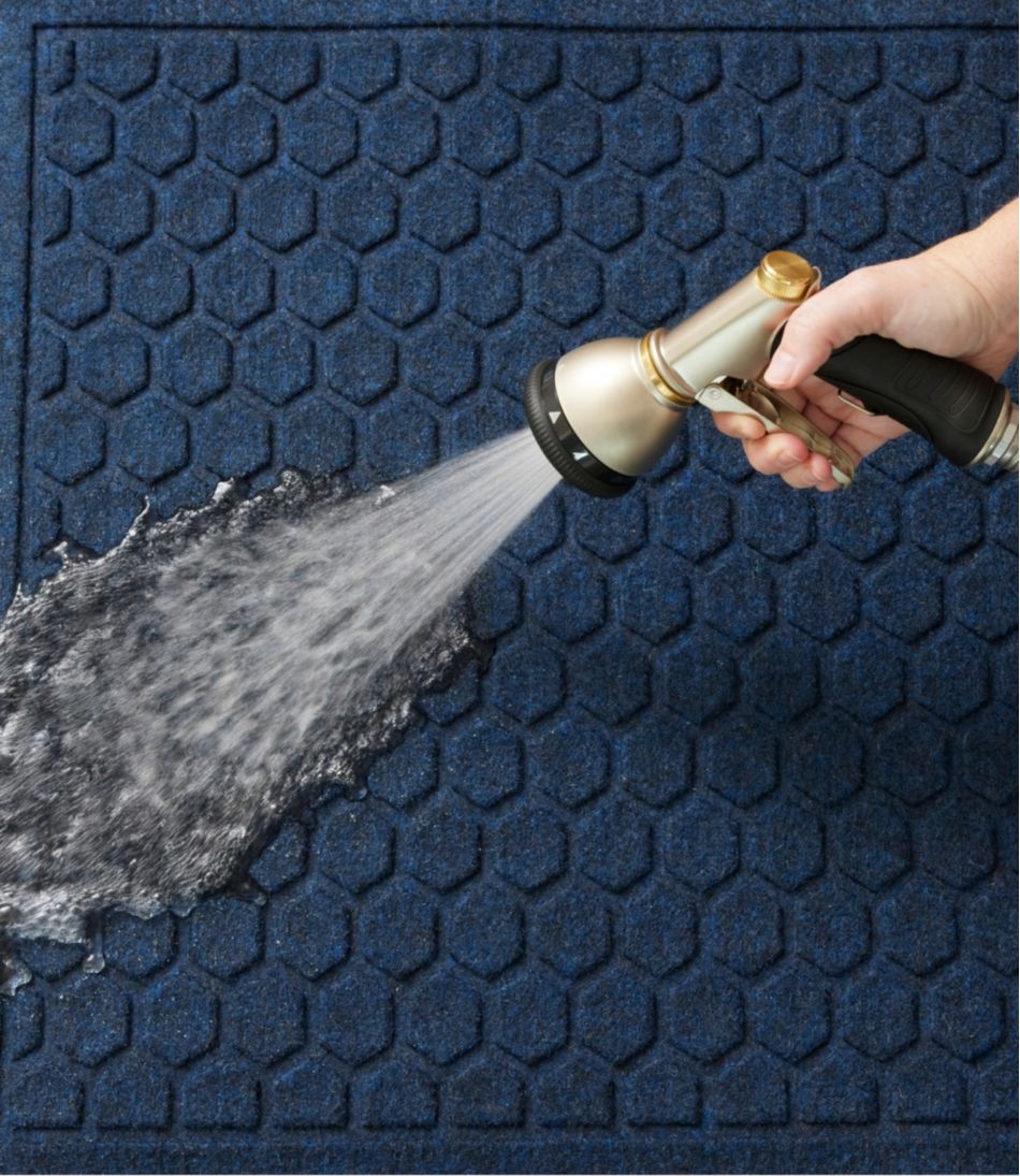 L.L.Bean Washable Waterhog Doormat, Honeycomb HOME GOODS