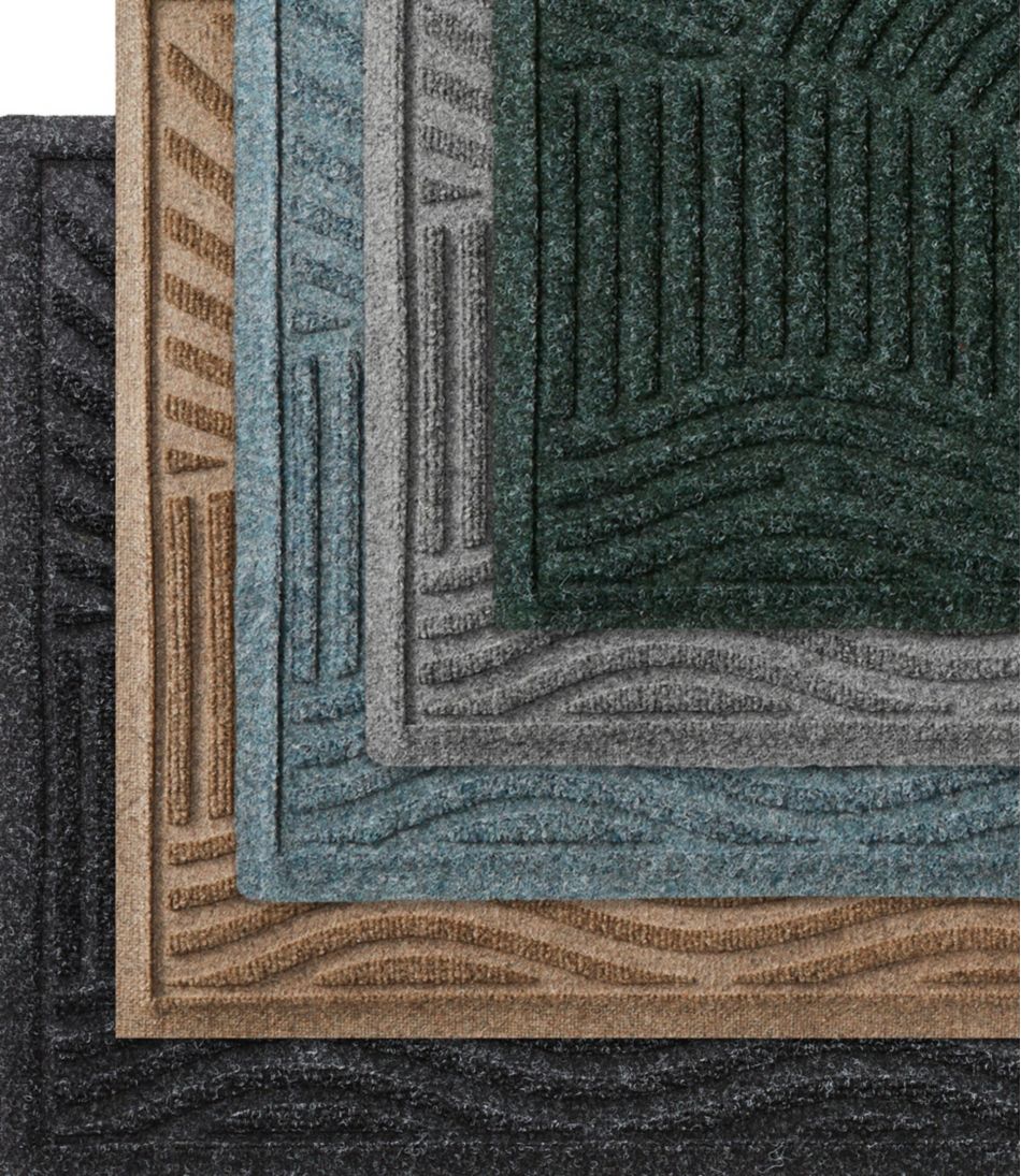 L.L.Bean Everyspace Recycled Waterhog Doormat, Sunrise HOME GOODS