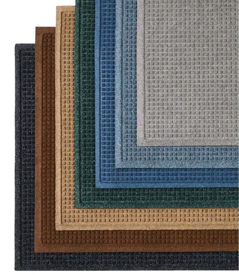 L.L.Bean Everyspace Recycled Waterhog Mat, 4' Wide HOME GOODS