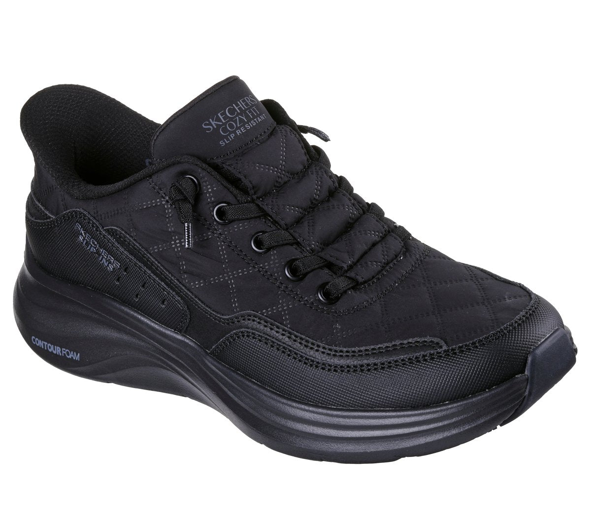 Slip-ins Work Slip-Resistant: Contour Foam - Cozy Fit | Skechers sale