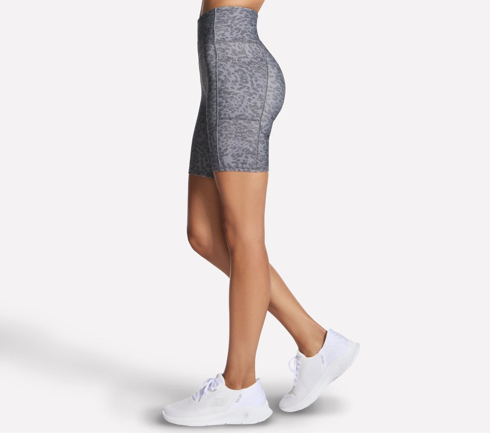GO FLEX Printed High Waisted 8 Inch Bike Short | Skechers online
