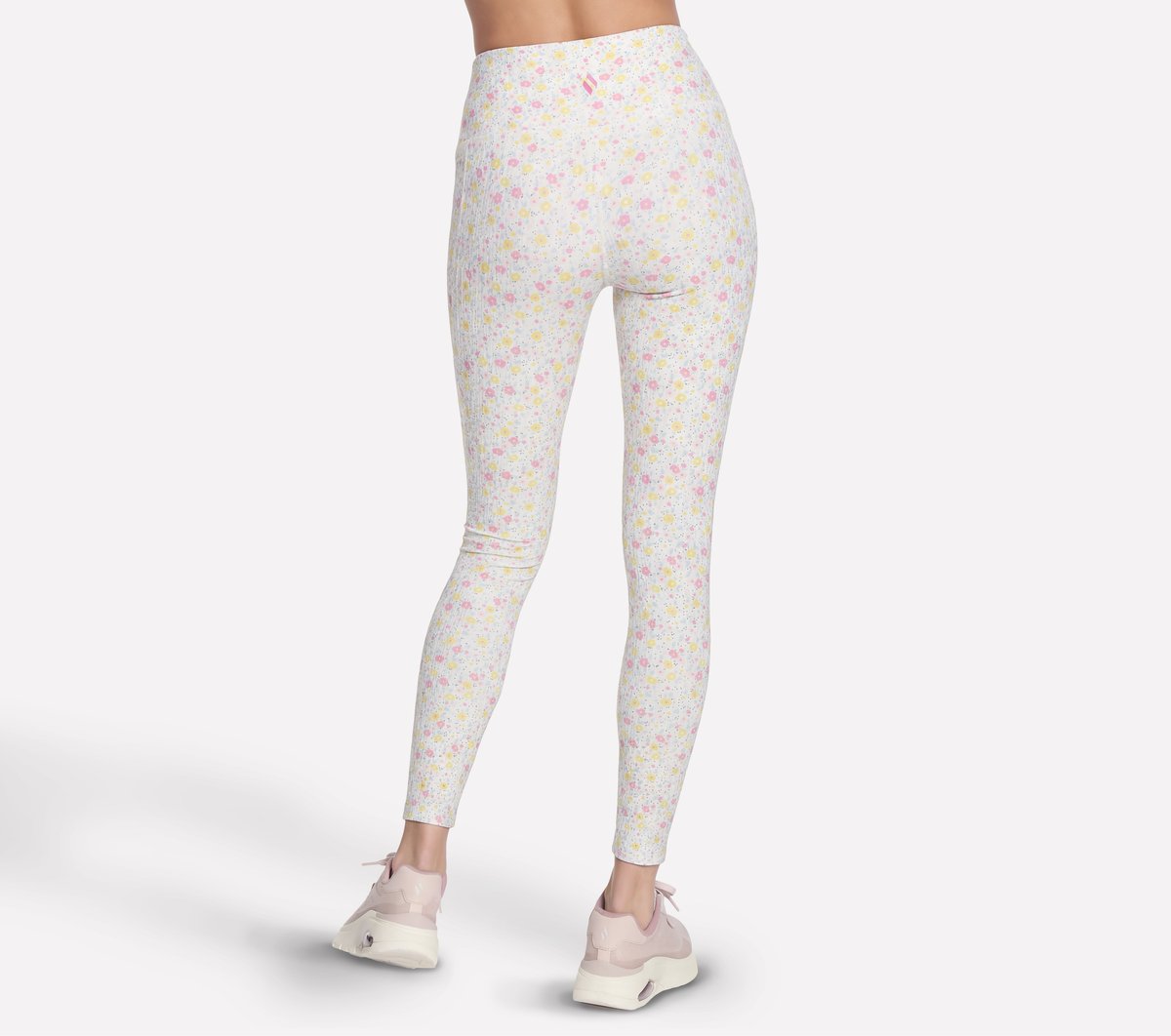 GO WALK Rib Floral Full Length High-Waisted Legging | Skechers on sale
