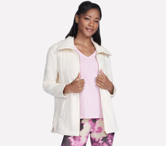 GO SNUGGLE Tunic Full Zip Jacket | Skechers outlet