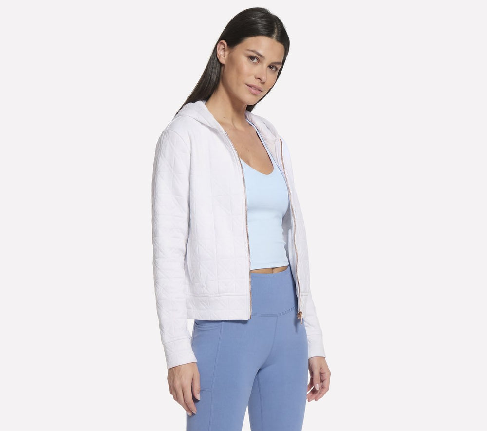 GO WALK Cozy Fit Diamond Jacket | Skechers for sale