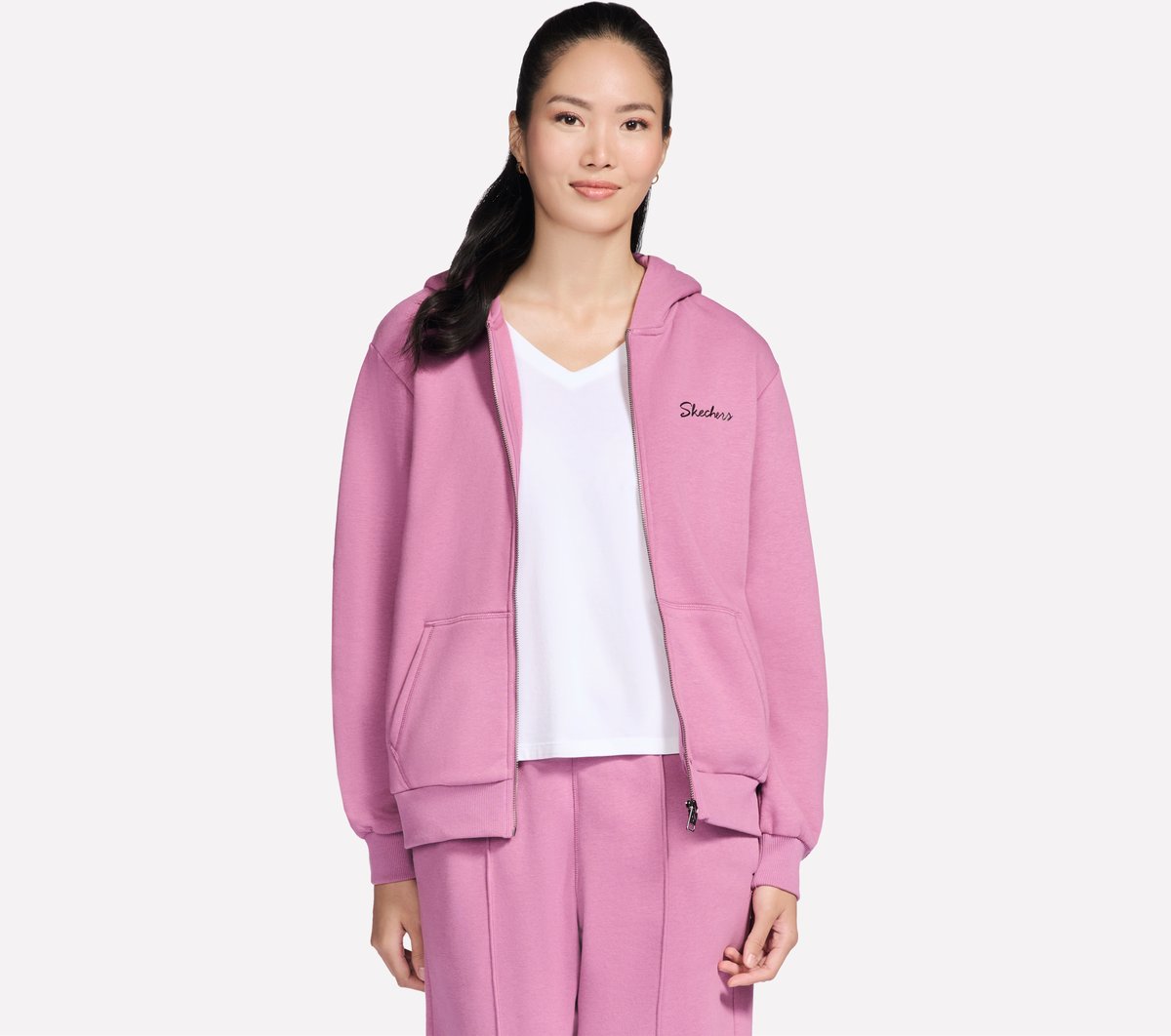 SKECH SWEATS Signature Full Zip Hoodie | Skechers on sale