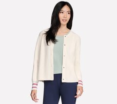 GO WALK Reflection Sweater Bomber | Skechers discount