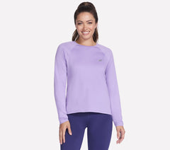 GO DRI Stride Long Sleeve Crew | Skechers discount