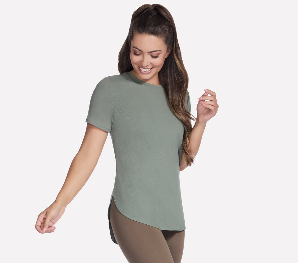GO WALK Luxe Rib Tunic Tee | Skechers discount