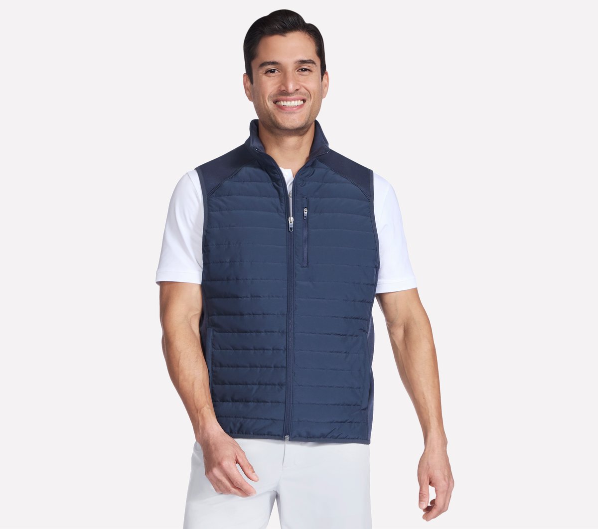 GO SHIELD Cozy Fit Hybrid Vest | Skechers US