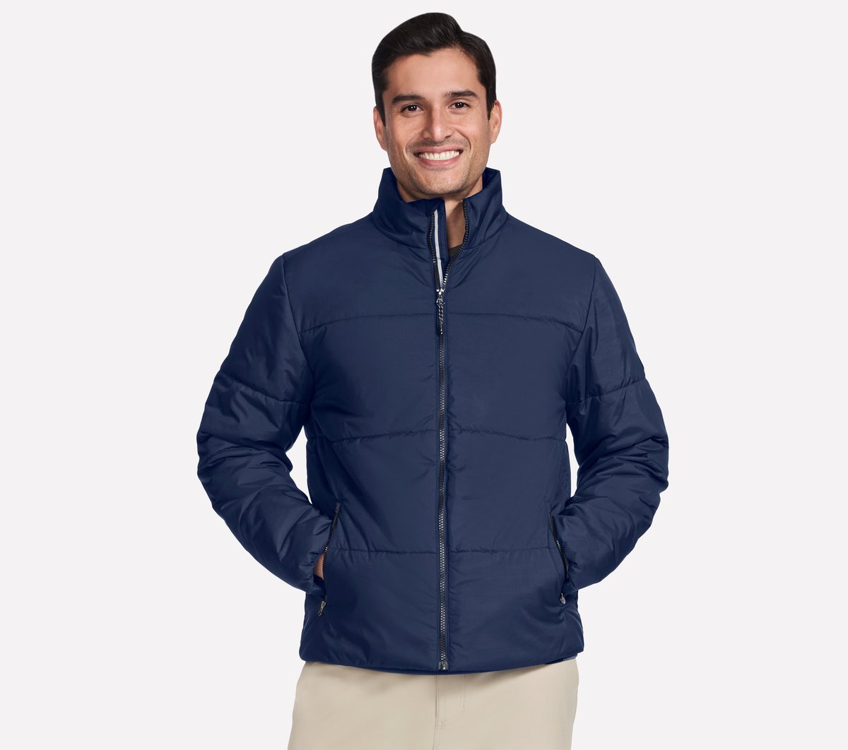 GO SHIELD Cozy Fit Traverse Down Jacket | Skechers sale