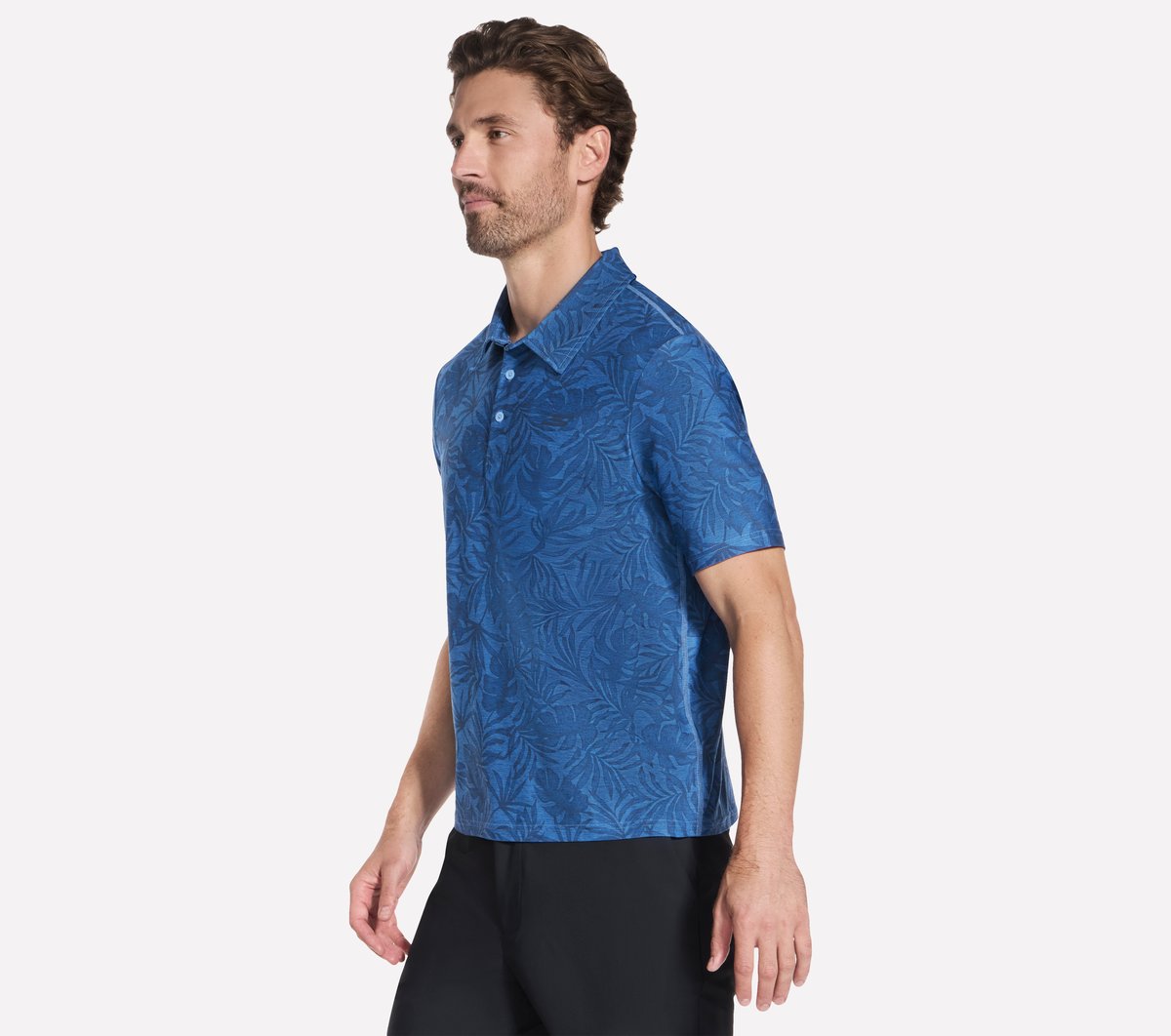 GO DRI All Day Printed Polo | Skechers outlet