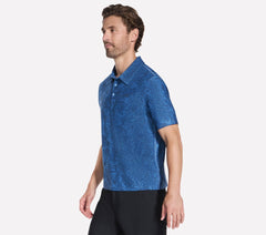 GO DRI All Day Printed Polo | Skechers outlet