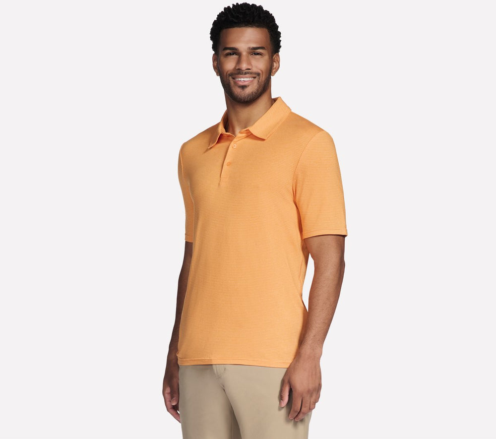 GO GOLF GO DRI All Day Stripe Polo | Skechers US